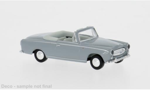 Peugeot 403 1/87 Brekina Cabriolet grise 1956 1:87 Drummer miniature
