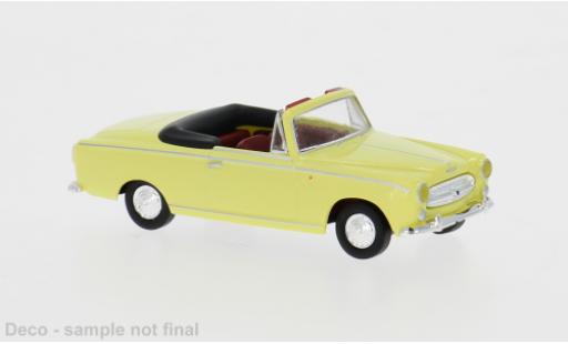 Peugeot 403 1/87 Brekina Cabriolet jaune 1956 1:87 Drummer miniature