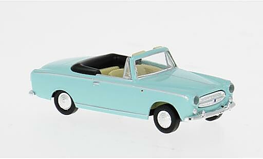 Peugeot 403 1/87 Brekina Cabriolet verte 1956 1:87 miniature