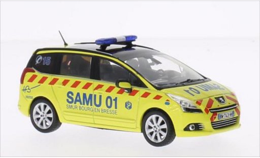 Peugeot 5008 Base 1/43 Norev SMUR Bourg en Bresse 2012 miniature