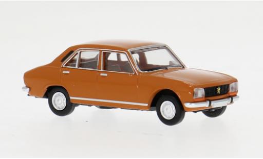 Peugeot 504 1/87 Brekina orange 1968 1:87 miniature