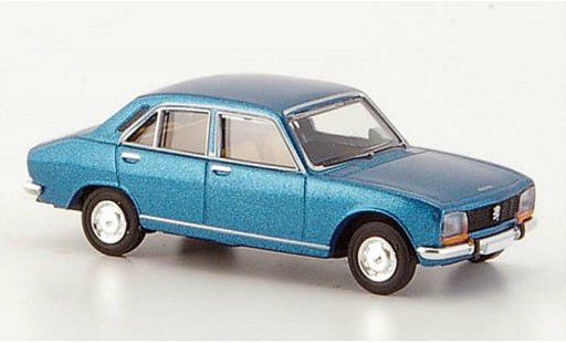 Peugeot 504 Berline 1/87 Brekina bleu miniature