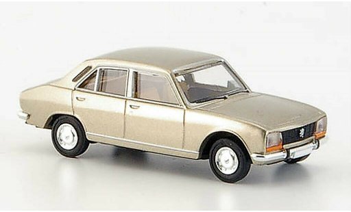 Peugeot 504 Berline 1/87 Brekina marron miniature