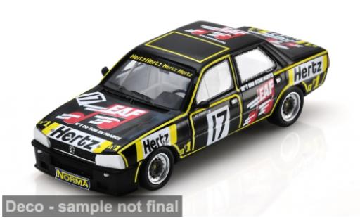 Peugeot 505 1/43 Spark noire 1982 #17 1:43 miniature
