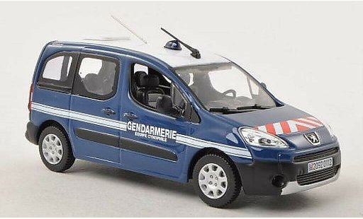 Peugeot Partner Base 1/43 Norev Gendarmerie - Equipe Cynophile Police (F) 2008 miniature