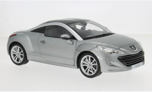 Peugeot RCZ 1/18 Norev grise 2010 1:18 miniature