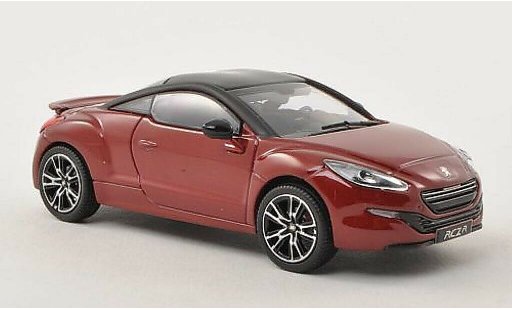Peugeot RCZ R 1/43 Norev rouge/mat-noire 2013 miniature