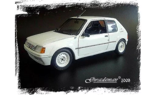 Peugeot 205 Rallye 1/18 Solido base gti miniature