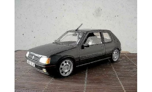 Peugeot 205 GTI 1/18 Solido 1.9 Gris Graphite jantes 15 pouces 309 miniature
