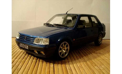 Peugeot 309 GTI 16 1/18 Ottomobile S bleue jantes pts miniature