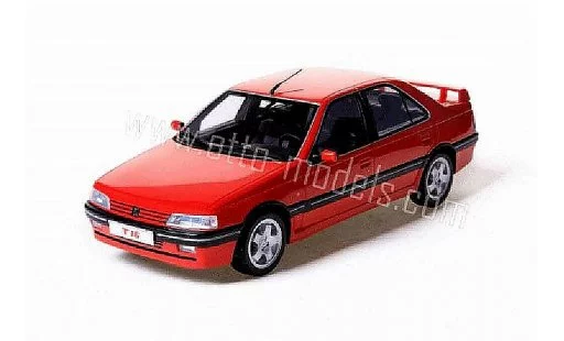 Peugeot 405 Turbo 16 1/18 Ottomobile 1994 rouge miniature