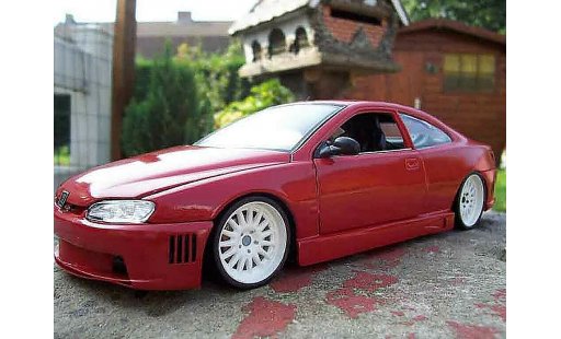 Peugeot 406 Base 1/18 Gate pack sport rouge miniature