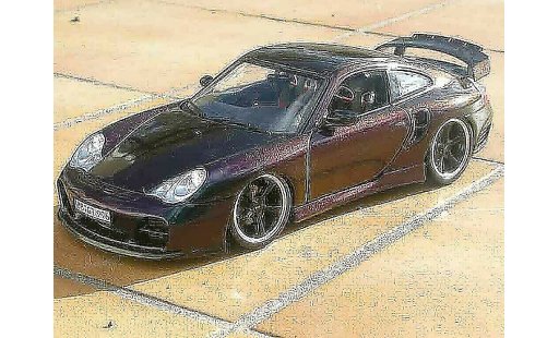 Porsche 911 Turbo 1/18 Hotworks techart cameleon miniature