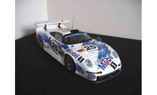 Porsche 911 GT1 1/18 Ut Models le mans 96 #25 mobil 1 miniature