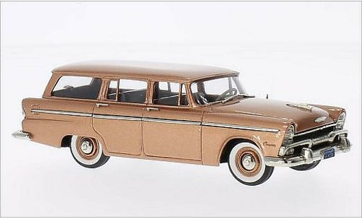 Plymouth Belvedere Suburban 1/43 Brooklin cuivre 1955 miniature
