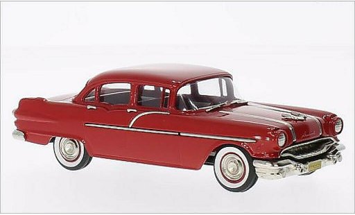 Pontiac Chieftain Sedan 1/43 Brooklin 870 rouge 1956 miniature