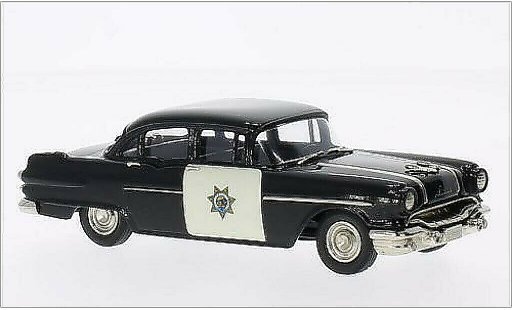 Pontiac Chieftain Base 1/43 Brooklin C.H.P. noire 1956 miniature