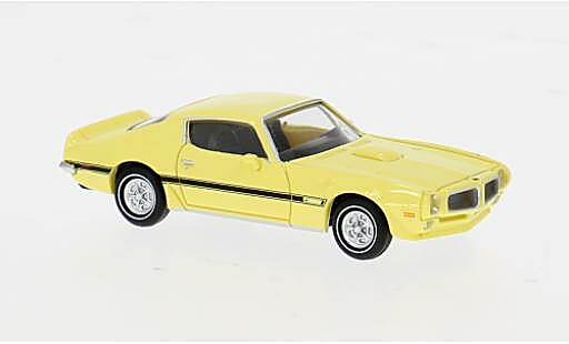 Pontiac Firebird 1/87 Brekina jaune 1971 1:87 miniature