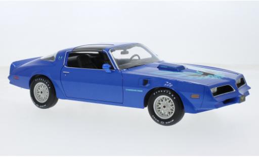 Pontiac Firebird 1/18 Maisto Trans Am bleue/Dekor 1978 1:18 miniature