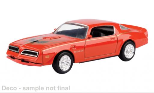 Pontiac Firebird 1/43 Motormax Trans Am rouge 1977 1:43 miniature