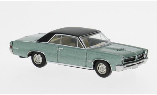 Miniature Pontiac GTO Coupe verte/noire 1965 1/87 Brekina