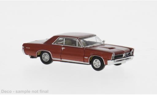 Pontiac GTO 1/87 Brekina Coupe rouge 1965 1:87 miniature