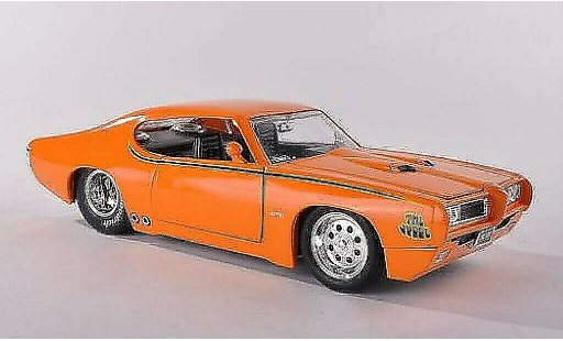 Pontiac GTO The Judge 1/24 Jada Toys orange 1969 miniature