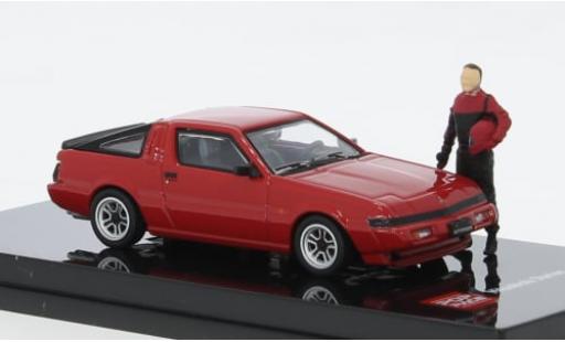 Mitsubishi Starion 1/64 Pop Race rouge 1:64 miniature