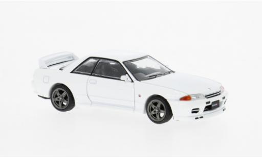 Miniature Nissan Skyline 1/64 Pop Race GT-R (R32) blanche 1:64 Nissan Skyline 1/64 Pop Race GT-R (R32) blanche 1:64 miniature