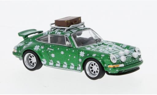 Miniature Porsche 911 1/64 Pop Race metallise vert Christmas Edition 2023 Porsche 911 1/64 Pop Race metallise vert Christmas Edition 2023 miniature
