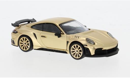 Miniature Porsche 992 S 1/64 Pop Race tinger GTR gold 1:64 Porsche 992 S 1/64 Pop Race tinger GTR gold 1:64 miniature