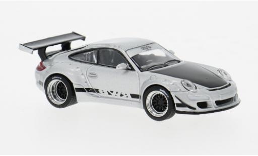 Miniature Porsche 997 RWB 1/64 Pop Race grise 1:64 Porsche 997 RWB 1/64 Pop Race grise 1:64 miniature