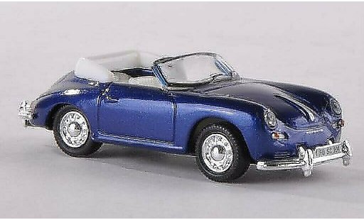 Porsche 356 A A 1/87 Schuco Cabrio bleu miniature