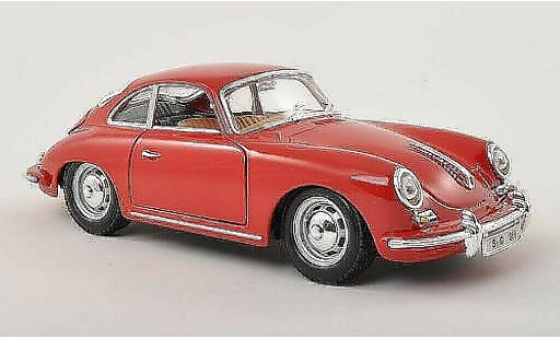 Porsche 356 B B 1/24 Burago rouge 1961 miniature
