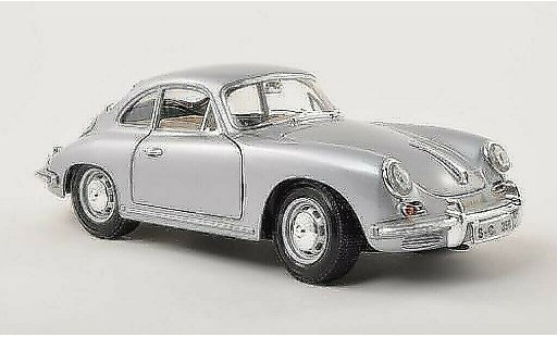 Porsche 356 B B 1/18 Burago grise 1961 miniature