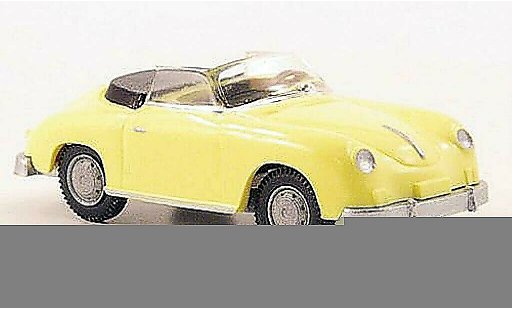 Porsche 356 C C 1/87 Wiking Cabriolet jaune miniature