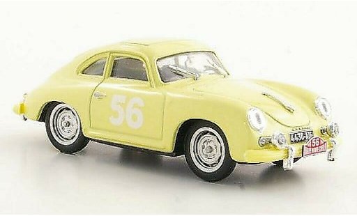 Porsche 356 1959 1/43 Brumm No.56 Gacon / Buchet Rally Monte Carlo miniature