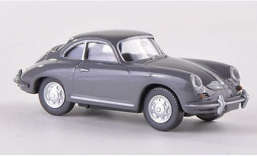 Porsche 356 Base 1/87 Wiking SC Coupe grise miniature
