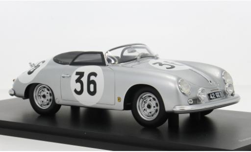 Porsche 356 1/18 Spark Speedster 24h Le Mans 1957 #36 1:18 miniature