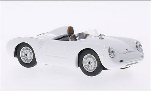 Porsche 550 1957 1/43 Best blanche miniature