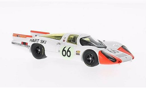 Porsche 907 Base 1/43 Spark No.66 24h Le Mans 1968 /R.Steinemann miniature