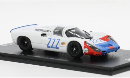 Porsche 907 1/43 Spark Targa Florio 1968 #222 H.Hermann/J.Neerpasch 1:43 miniature
