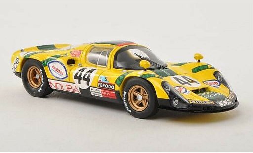 Porsche 910 Base 1/43 Spark No.44 24h Le Mans 1974 /G.Cuynet miniature