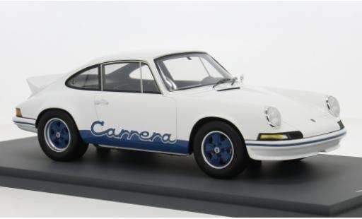 Porsche 911 1/18 Spark 2.7 RS Presentation blanche/Dekor 1972 1:18
