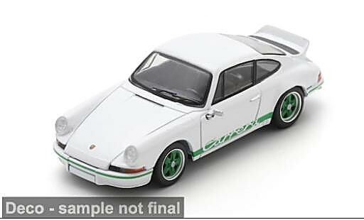Porsche 911 1/64 Spark 2.7 RS blanche/verte 1:64 miniature