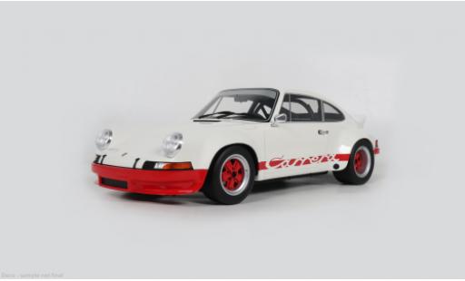 Miniature Porsche 911 2.8 RSR blanche/rouge 1973 1/12 GT Spirit