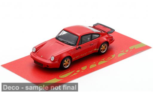 Porsche 930 1/64 Spark 911 3.0 RS rouge/noire 1974 1:64 miniature