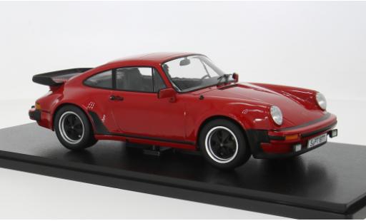 Porsche 930 Turbo 1/18 KK Scale 911  3.3 rouge 1977 1:18 miniature
