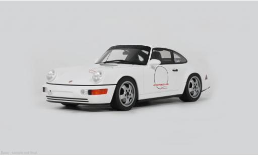 Porsche 964 1/18 GT Spirit 911  Carrera Cup USA Edition blanche 1992 1:18 miniature