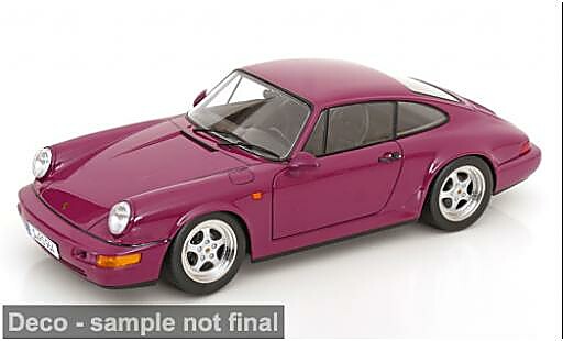 Coche miniatura Porsche 964 1/12 KK Scale 911  RS rosa 1992 1:12
